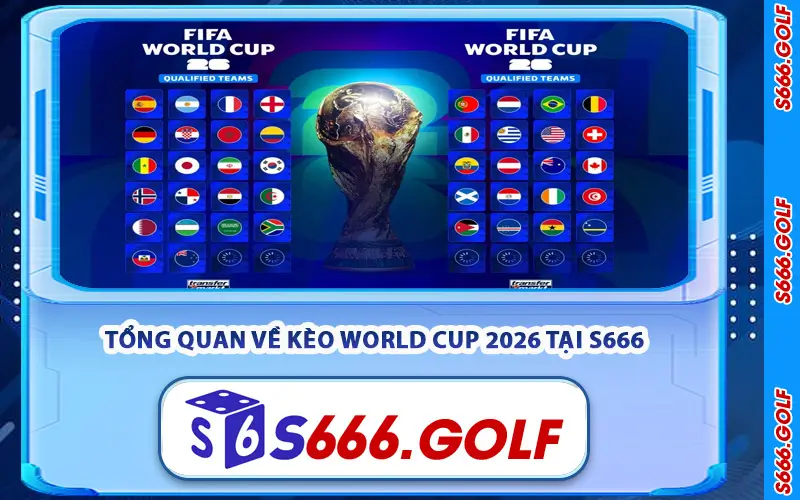 Kèo World Cup – Soi Kèo Bóng Đá World Cup 2026 Tại S666
